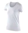 SR280F S280F Spiro Impact Ladies Softex® T-Shirt White colour image